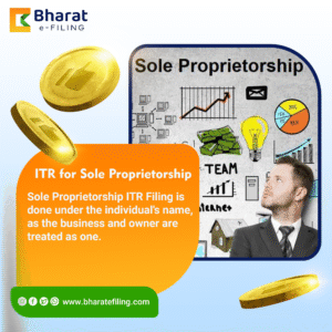 ITR for Sole Proprietorship